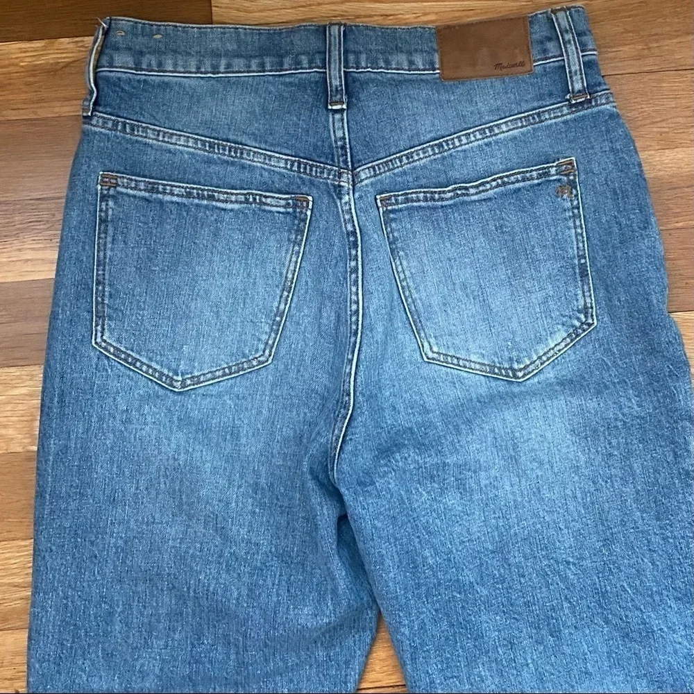 Madewell The High-Rise Slim Boyjean in Raebrook Wash Eco Edition‎ 25